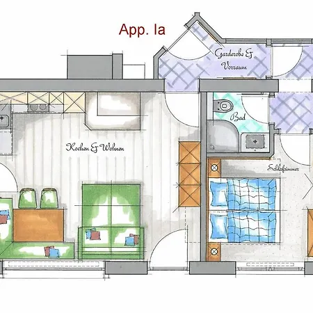 Appartement Rock